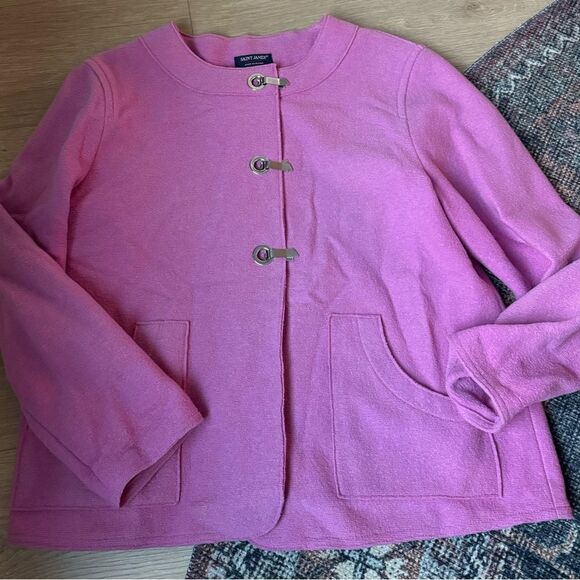 Saint James France metal clasp cardigan - Picture 1 of 3